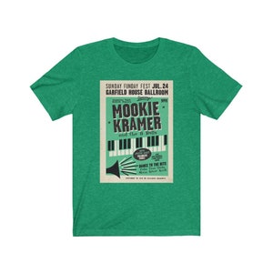 Mookie Kramer and the 8 Balls vintage jazz poster shirt - I Think You Should Leave