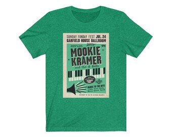 Mookie Kramer and the 8 Balls vintage jazz poster shirt - I Think You Should Leave