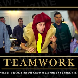 Lavoro di squadra - Penso che dovresti lasciare poster motivazionale