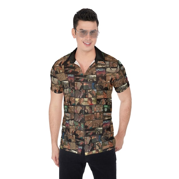T-shirt Homme Roadhouse Patrick Swayze - Film Rétro - Taille S Noir - Neuf Avec étiquettes