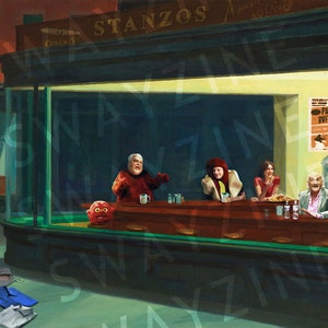 Ich denke, Sie sollten verlassen - Bei den Nighthawks Diner
