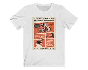 Paul Bufano Vintage T-shirt jazzposter - I Think You Should Leave