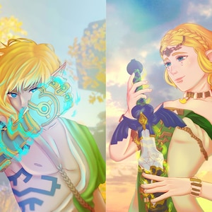 Legend of Zelda: TotK A4/A5 prints