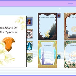 FFXIV Notebook with Tabs