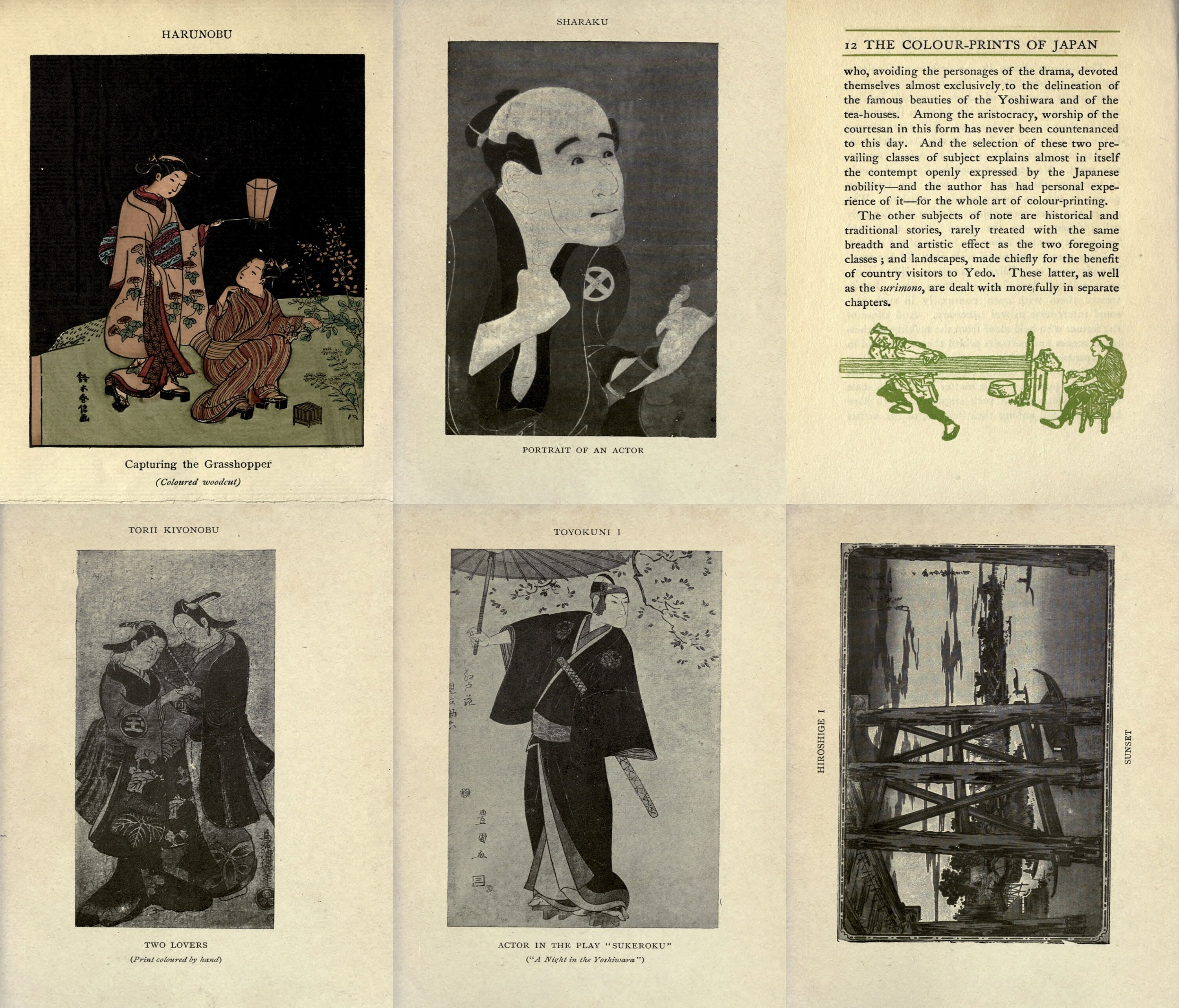 The colourprints of Japan an appreciation and history Etsy España