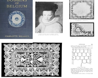 The Identification of Lace - Pat Earnshaw - Vintage Softcover Book