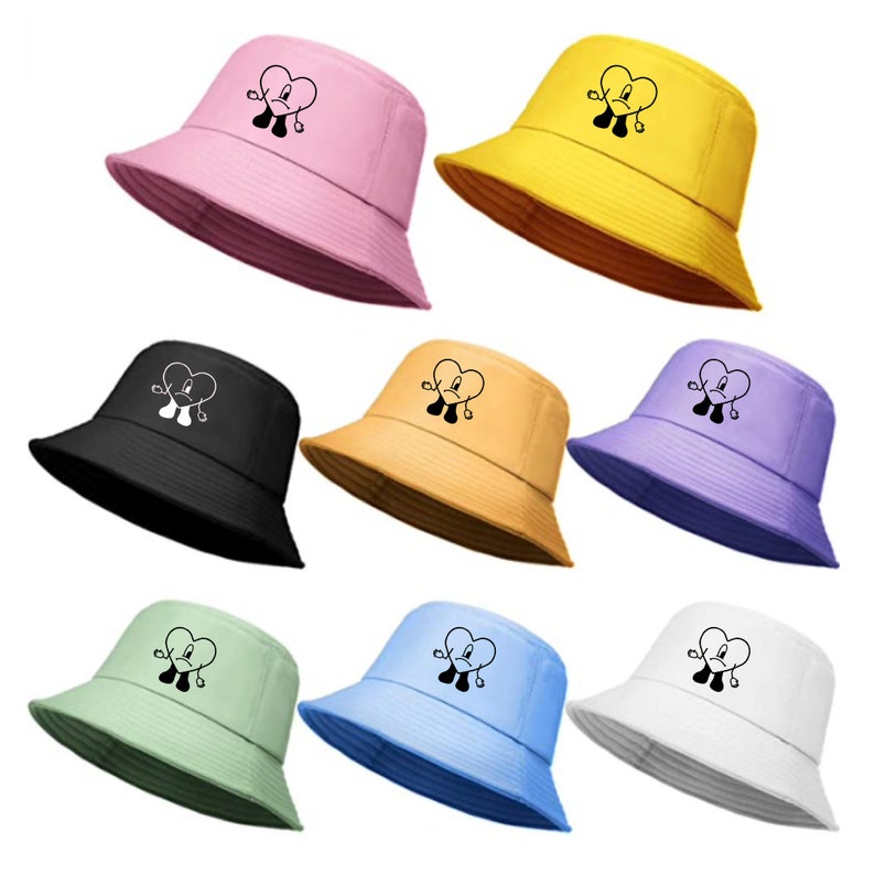 Un Verano Sin Ti Bucket Hat Bad Bunny UVST YHLQMDLG El Etsy Singapore