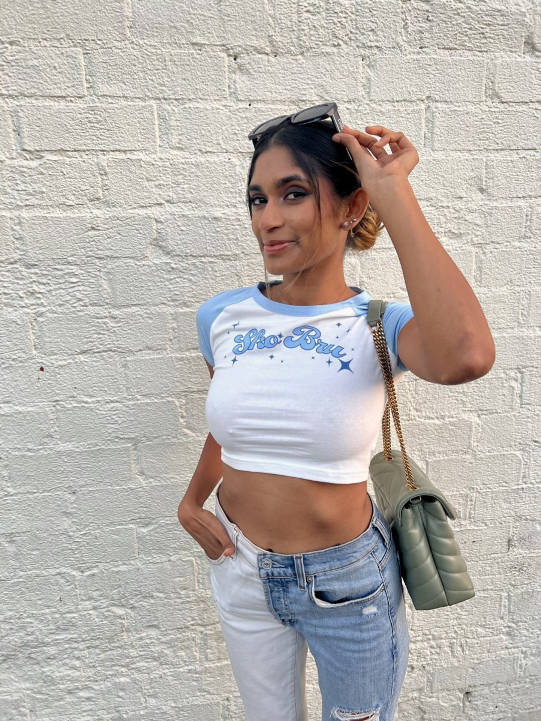 Sko Bru Baseball Tee - Izzy & Riley Collection - Etsy