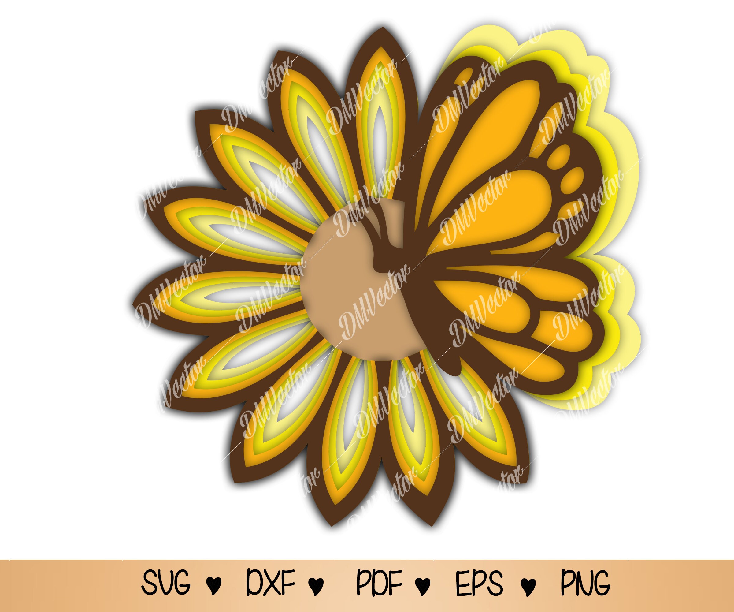 Free Free 3D Sunflower Mandala Svg Free 142 SVG PNG EPS DXF File