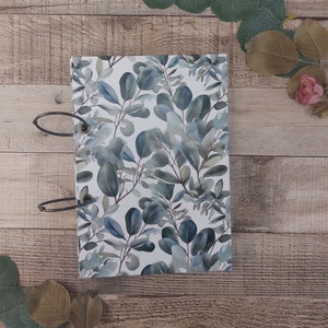 Standard Card Snug Greeting Card Holder Book | Eucalyptus | Keepsake & Gift Storage | Organisation | Wedding Cards | Foliage | Personalise