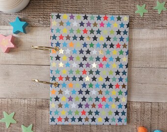 A4 Card Snug Greeting Card Holder Book | Stars | Keepsake & Gift Storage | Organisation | Bright Stars | Birthday Cards | Storage