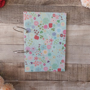 Standard Greeting Card Holder Book | Pastel Flowers | Keepsake & Gift Storage | Organisation | Gift Idea | Storage Idea | Wedding Cards