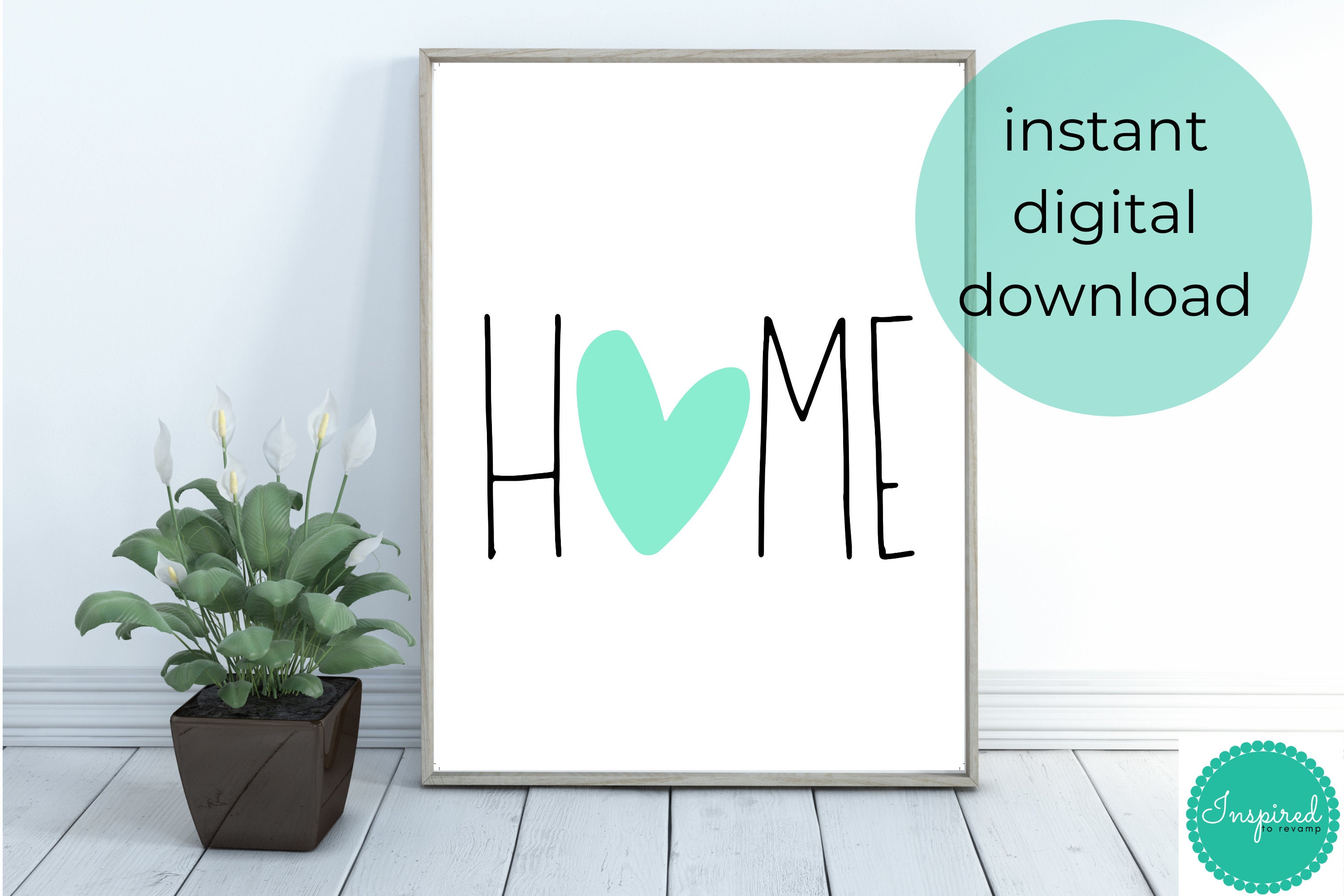 Farmhouse Quote Digital Download Farmhouse Décor Home Décor | Etsy