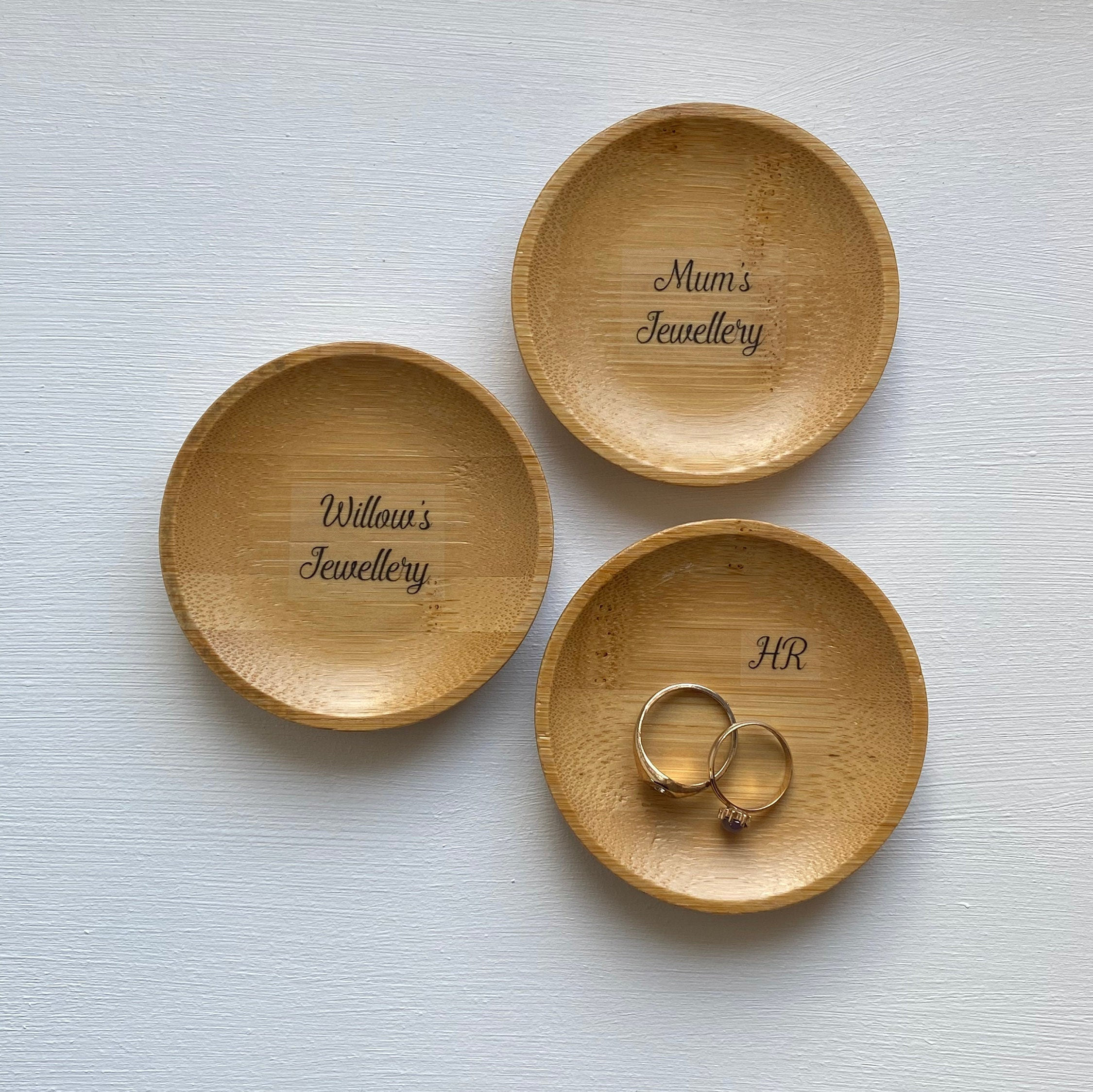 Wooden Trinket Tray Etsy