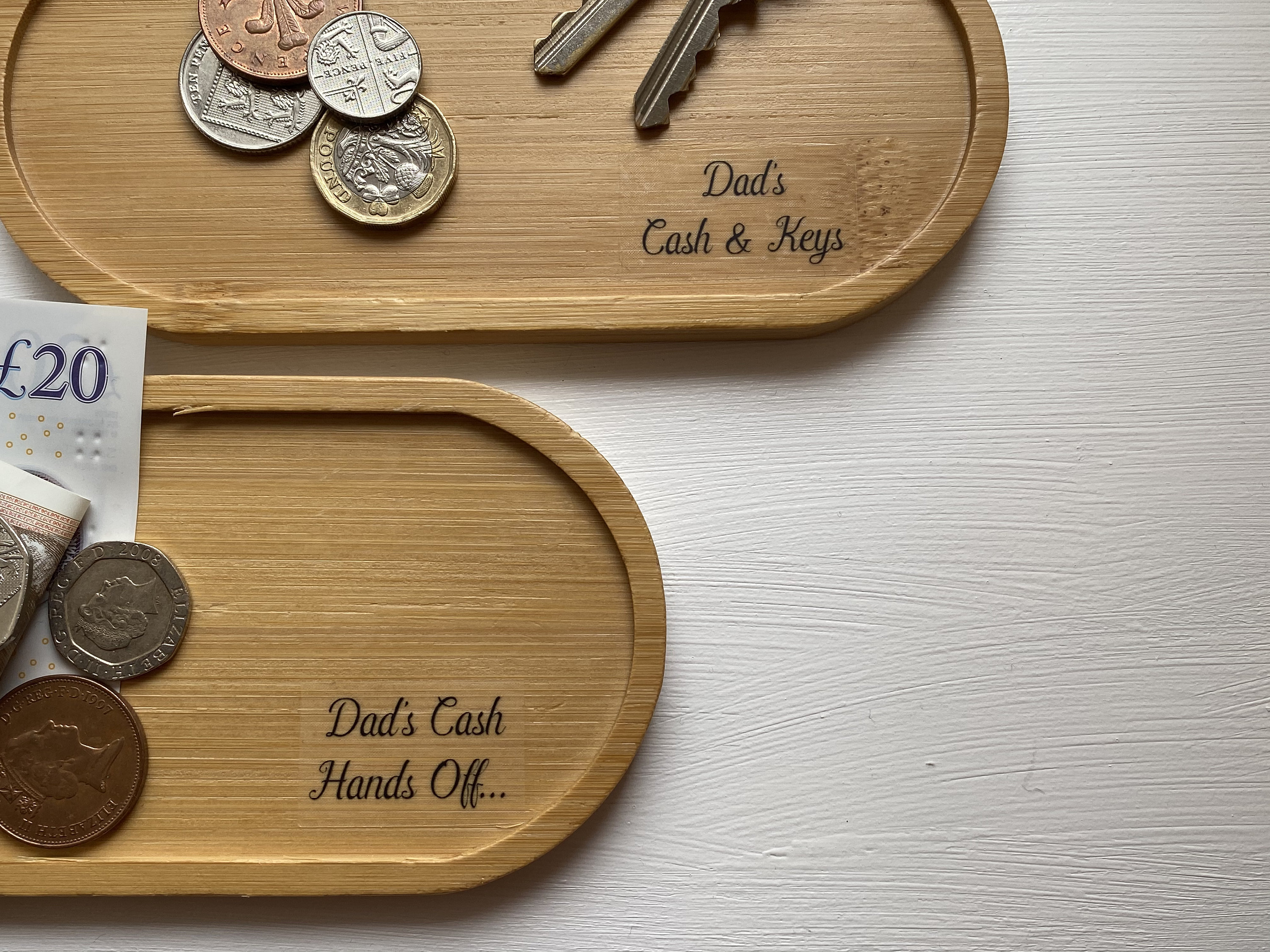 Personalised Coin and Key Tray Etsy UK