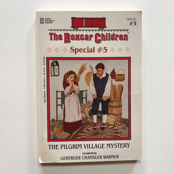 The Boxcar Children Special #5 The Pilgrim Village Mystery Paperback Chapter Book by Gertrude Chandler Warner
