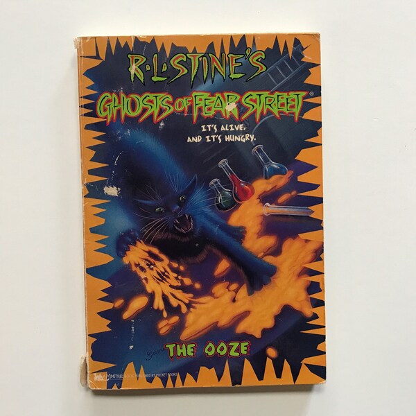 Ghosts of Fear Street #8 The Ooze Paperback Book by RL Stine Goosebumps