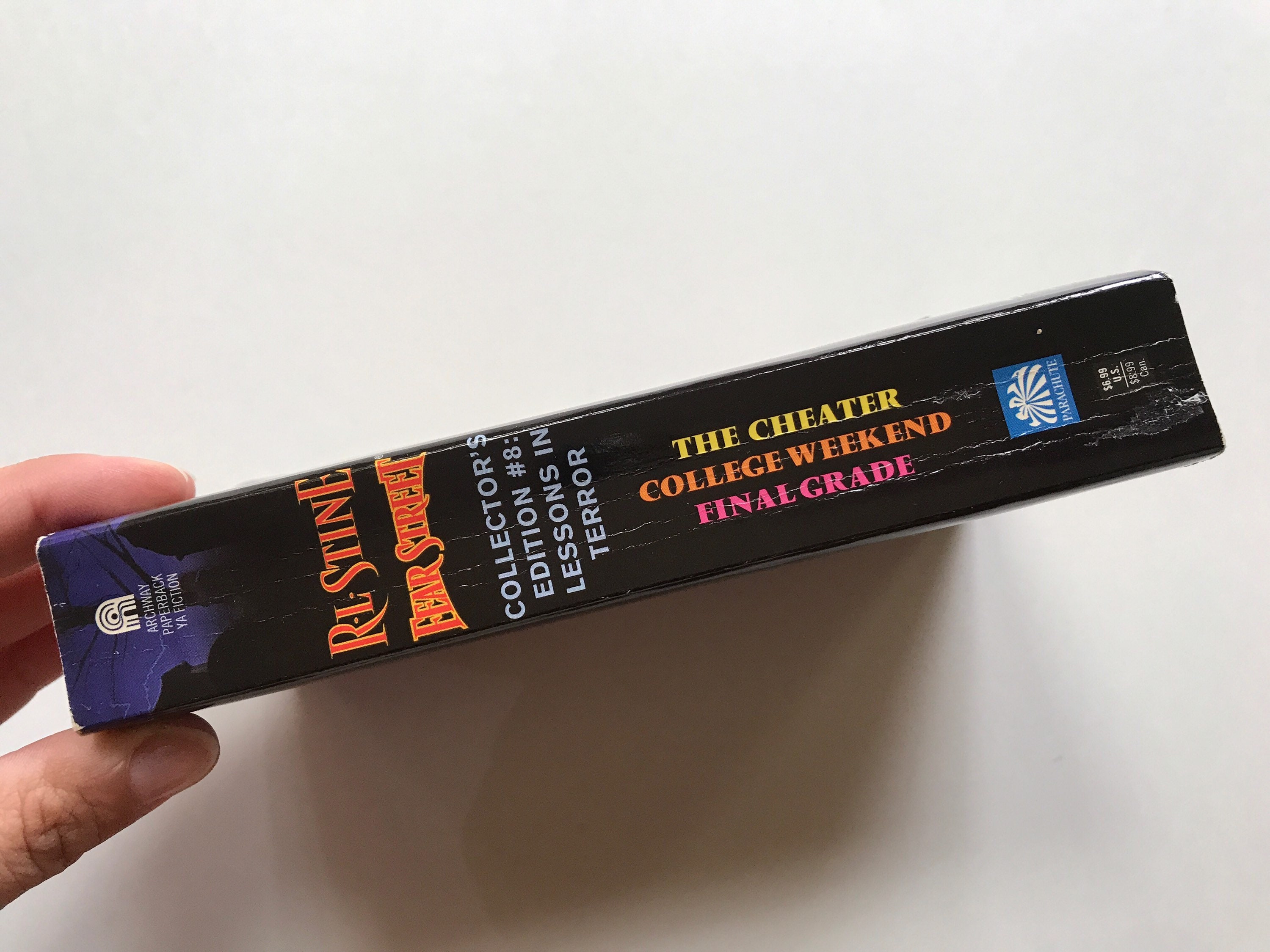 1998 Fear Street Lessons in Terror Collectors Edition Paperback