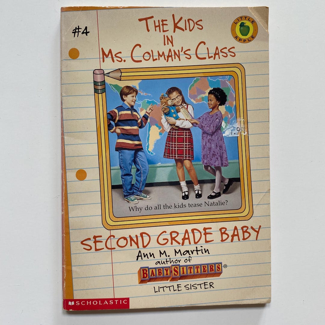 The Kids in Ms. Colmans Class #4 Second Grade Baby by Ann M Martin - Etsy