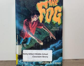 The Fog Paperback Chapter Book by Caroline B Cooney Library Discard 1989