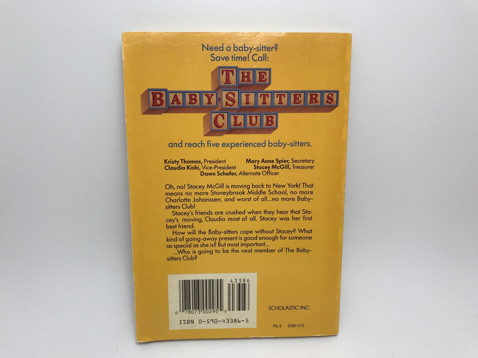 1988 the Babysitters Club Paperback Chapter Book Number 13 Etsy