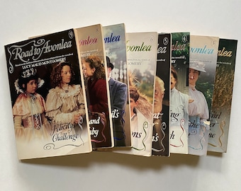 Road to Avonlea Books 2-9 Paperback Chapter by Lucy Maud Montgomery Cottage Core Canadian Classic