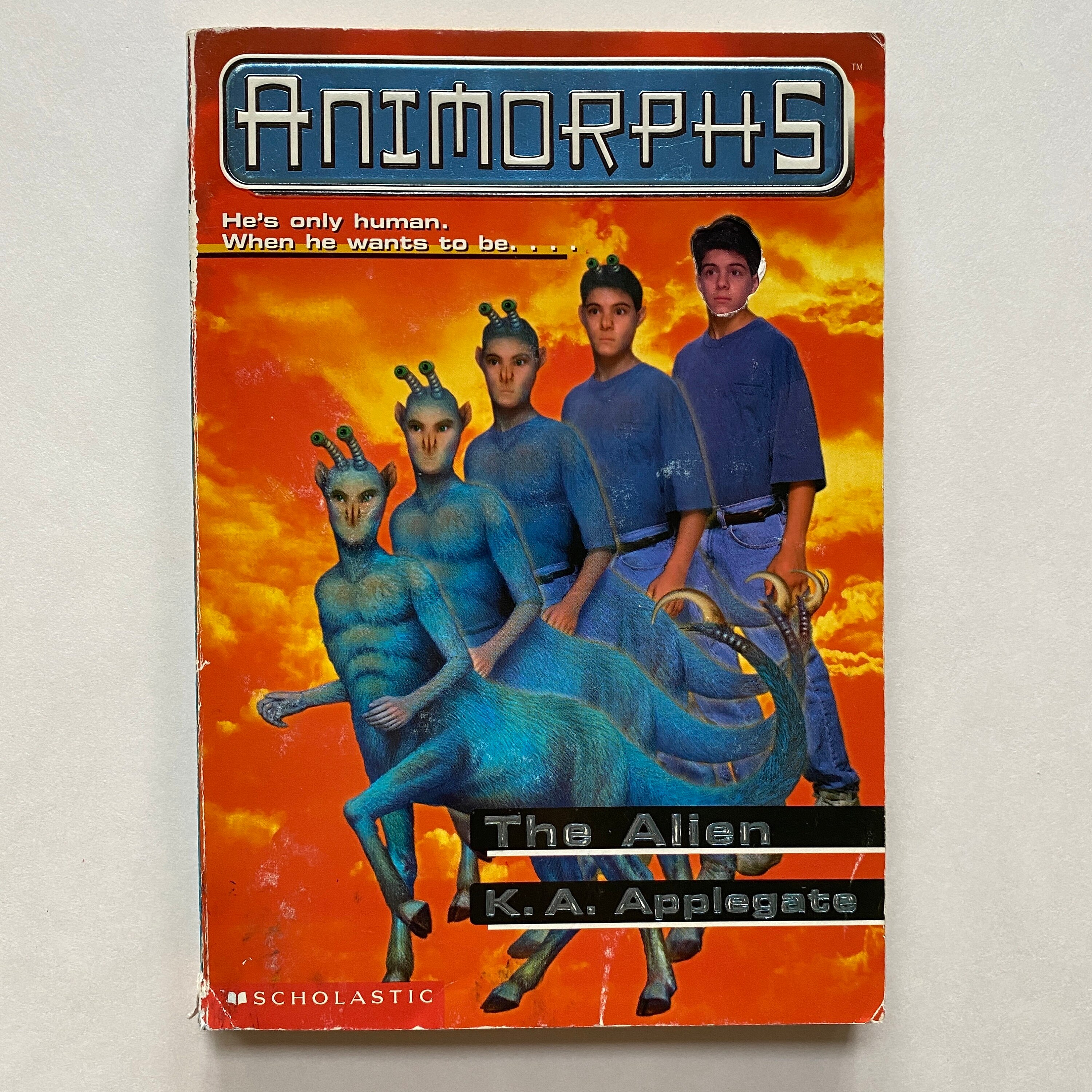 Animorphs #8 The Alien Paperback Chapter Book by KA Applegate