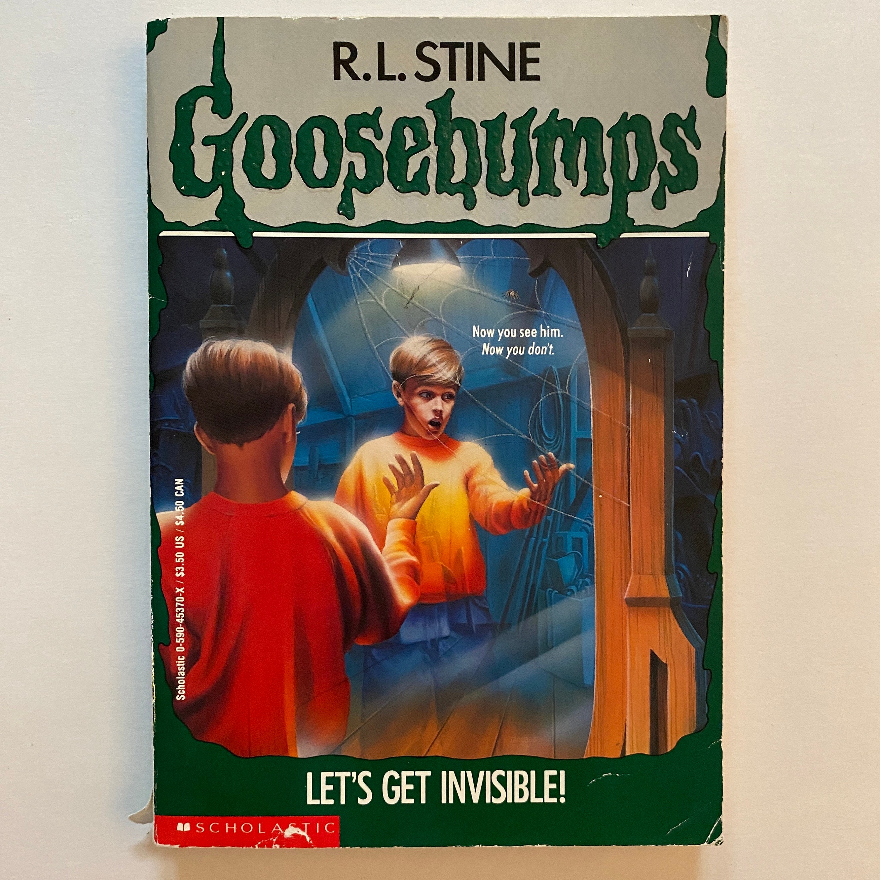 グースバンプス #6 レッツ・ゲット・インビジブル ペーパー