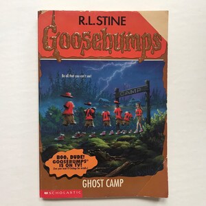 Goosebumps #45 Ghost Camp Paperback Book by RL Stine