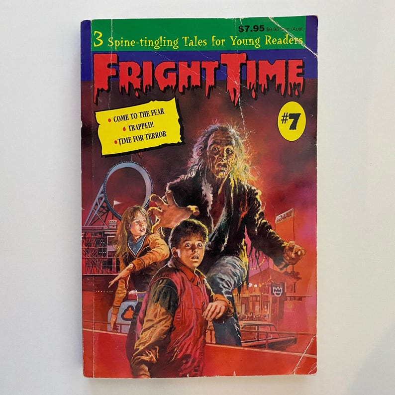 Fright Time Short Story Paperback Book Spooky Scary Tales for Kids #7 image 1