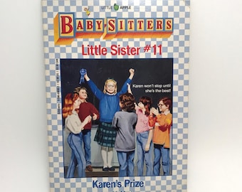Babysitters Little Sister #11 Karens Prize Paperback Chapter Book by Ann M. Martin
