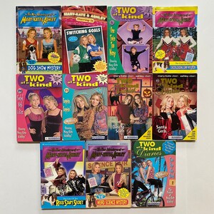Années 90 Les nouvelles aventures de Mary Kate et Ashley Livres de poche pour enfants et adolescents lisant