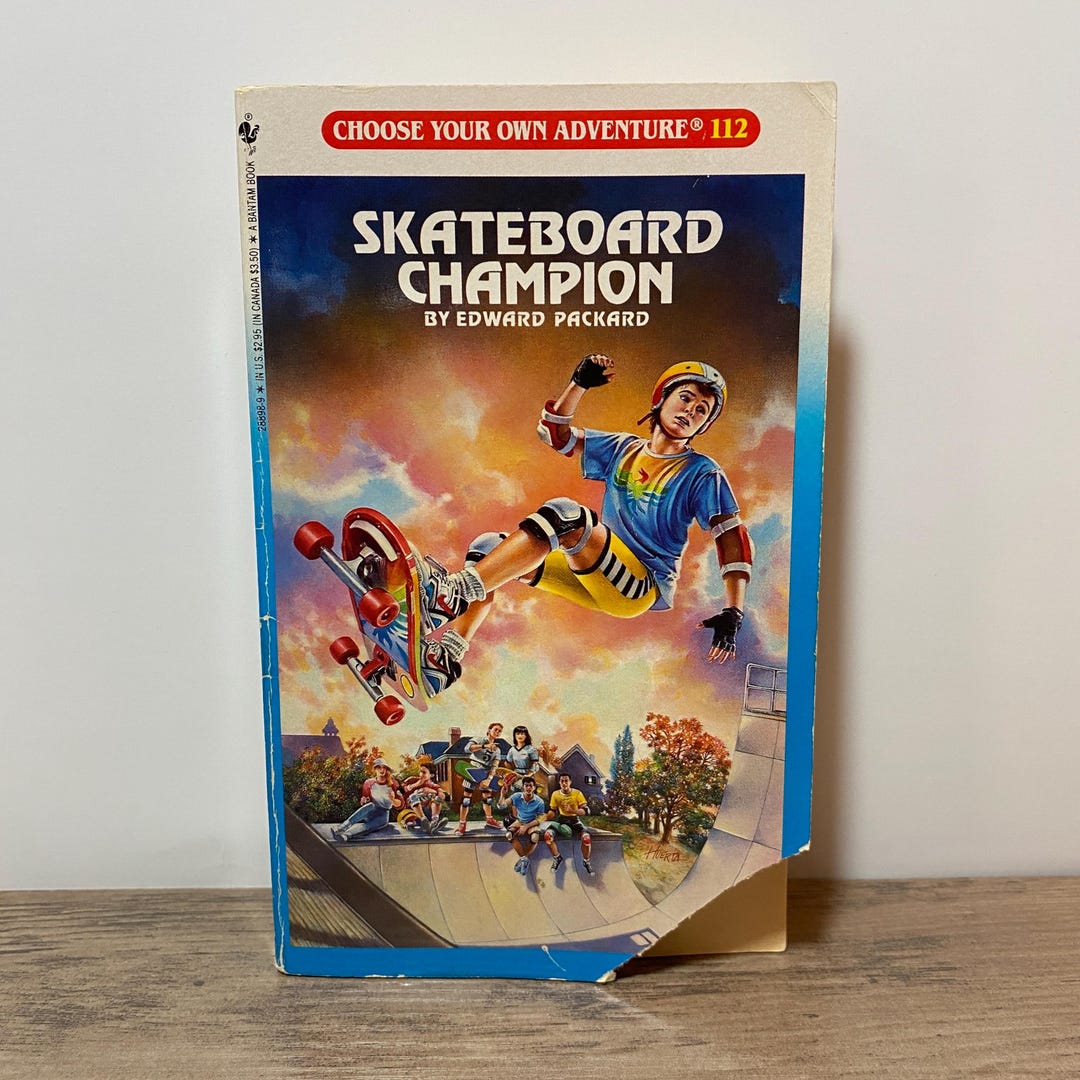 Choose Your Own Adventure #112 Skateboard Champion Paperback
