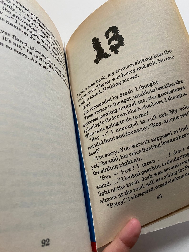 Goosebumps 1 to Dead House Paperback Chapter Book by RL Stine Book RARE UK Release Etsy