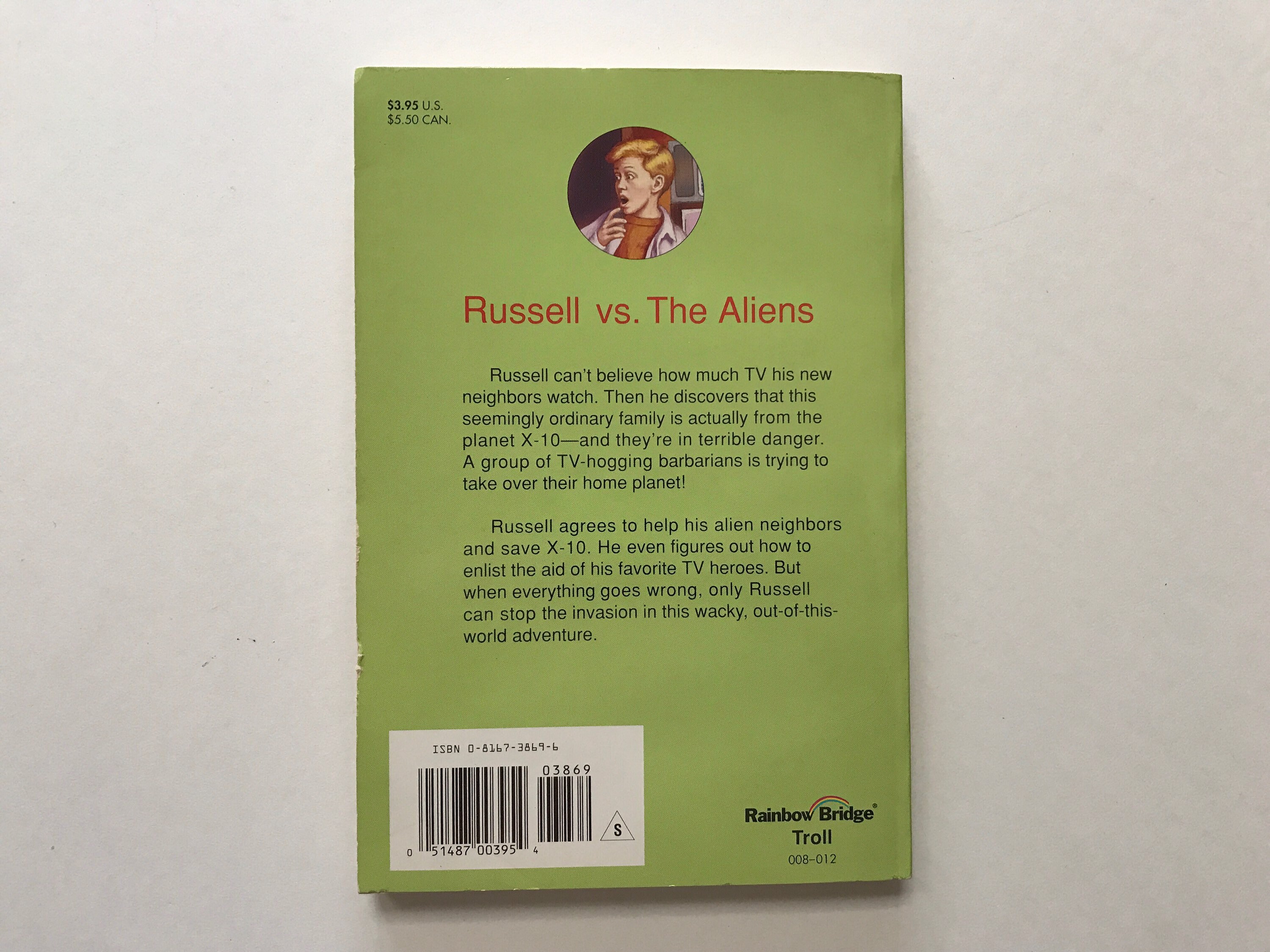 1996 Neighbors From Outer Space Paperback Chapter Book / 90s Kids