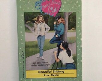 1995 Always Friends Club Paperback Book Beautiful Brittany Kids Teens Reading Classic Susan Meyers Book