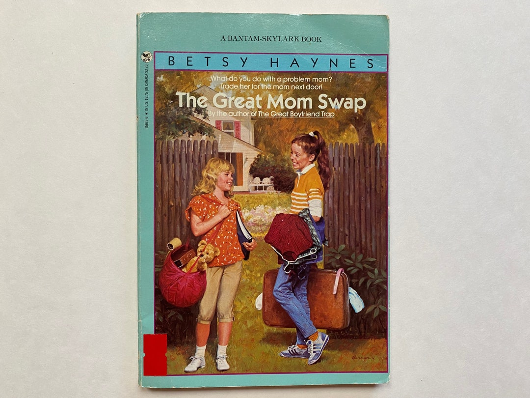 1988 the Great Mom Swap Paperback Chapter Book / Betsy Haynes hq nude photo