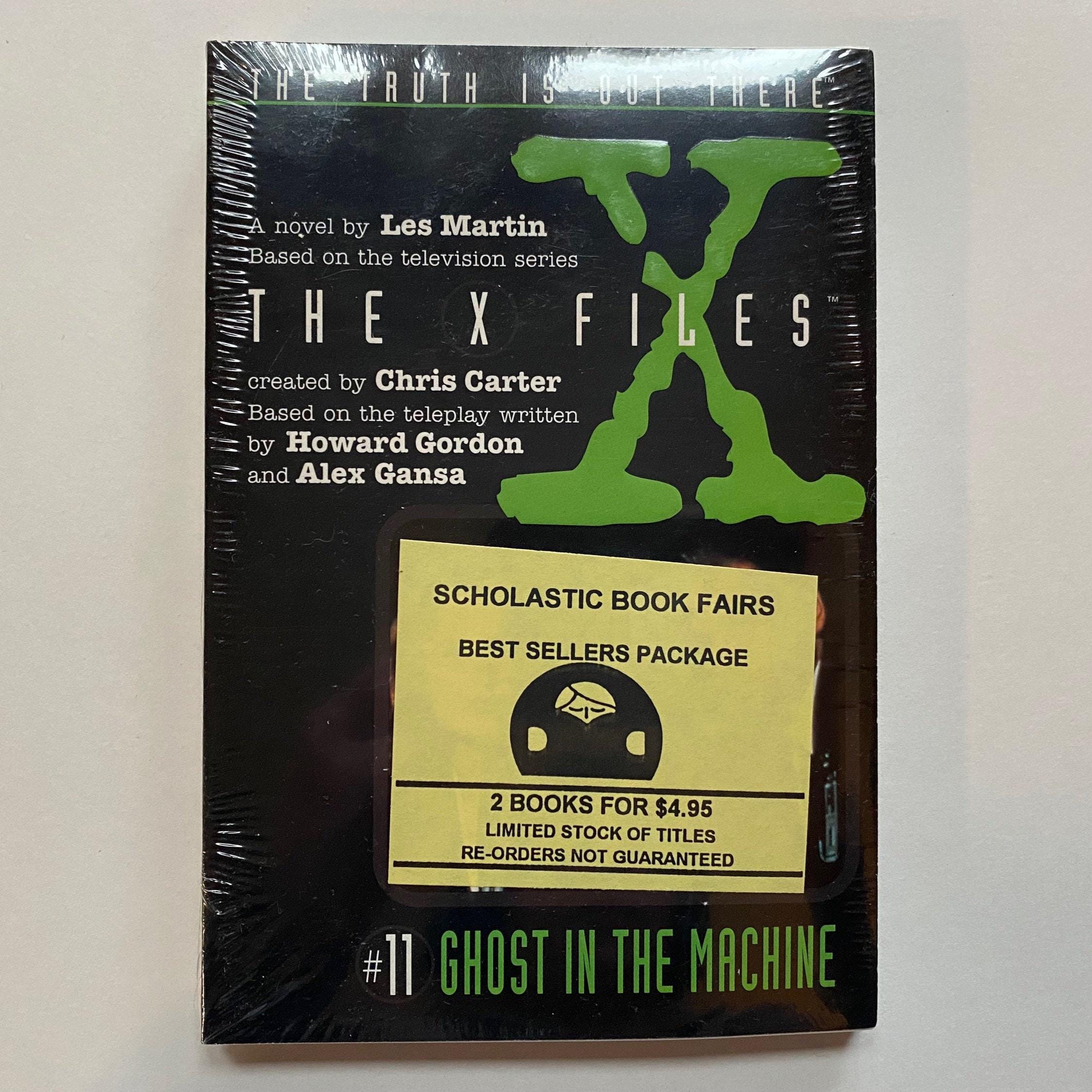 1996 the X Files Paperback Chapter Book Set Scholastic Book Fair