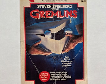 グレムリン ペーパーバック チャプターブック 小説化 映画 90年代 子供向け ティーン向け コメディ