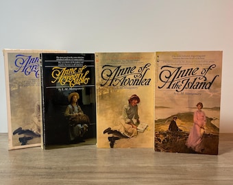 Anne of Green Gables Books 1-3 Boxset by LM Montgomery Cottage Core Chapter Book Novels LOT