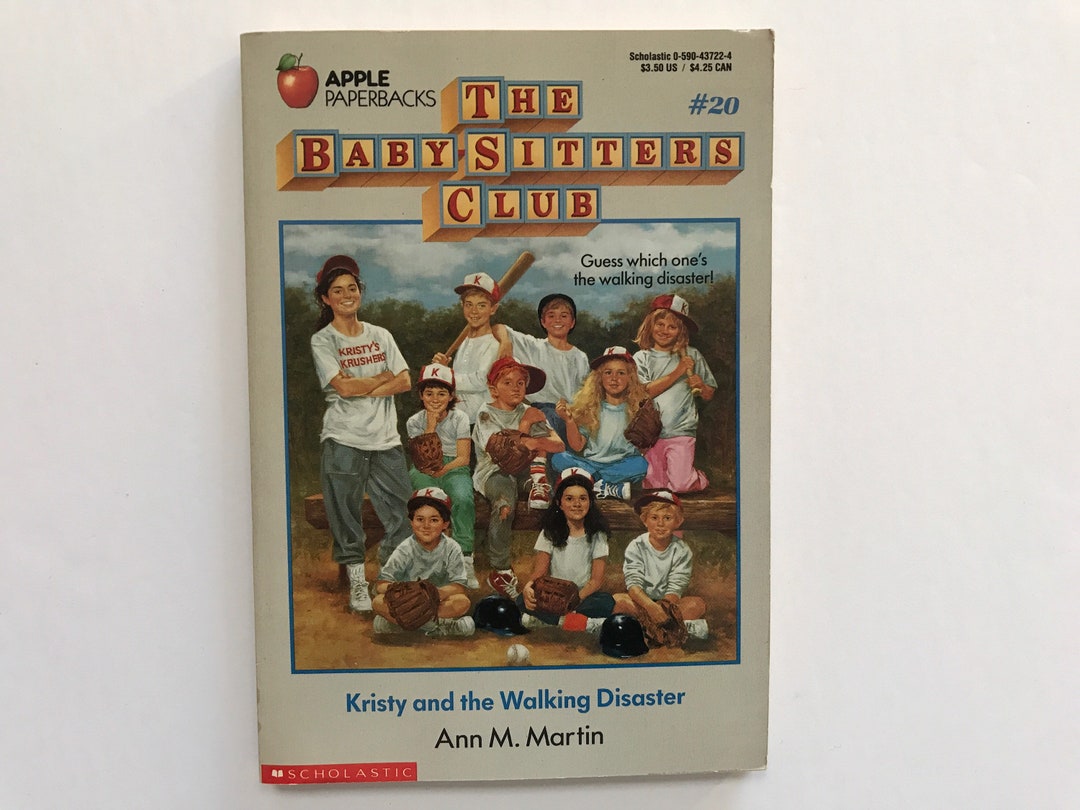 The Babysitters Club 20 Kristy and the Walking Disaster Paperback Chapter Book by Ann M. Martin