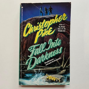 1990 Fall Into Darkness Paperback Chapter Book by Christopher Pike