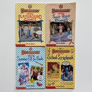 Babysitters Little Sister Karen Paperback Activity Books LOT by Ann M. Martin