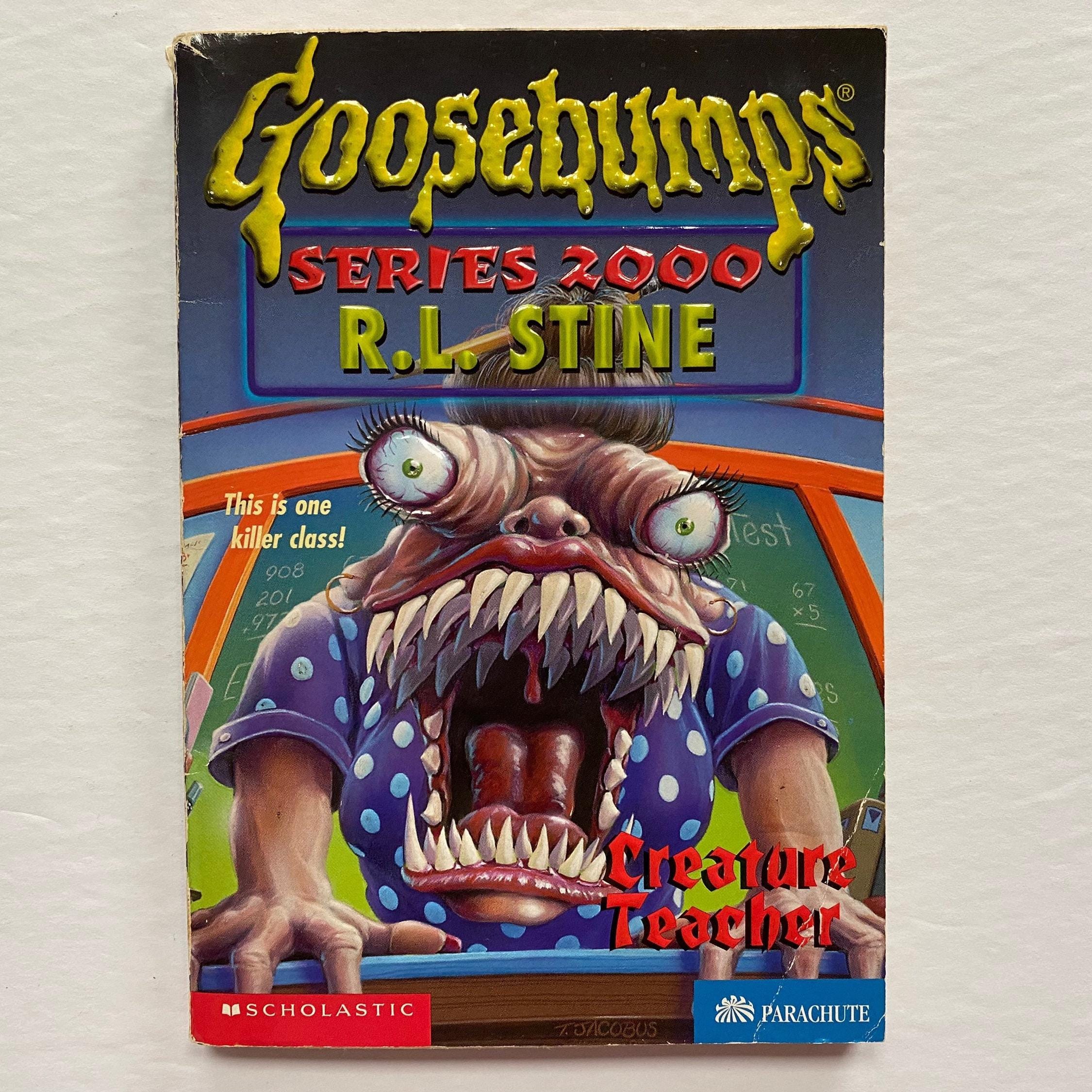 Goosebumps Series 2000 #3 Creature Teacher Paperback Book by RL