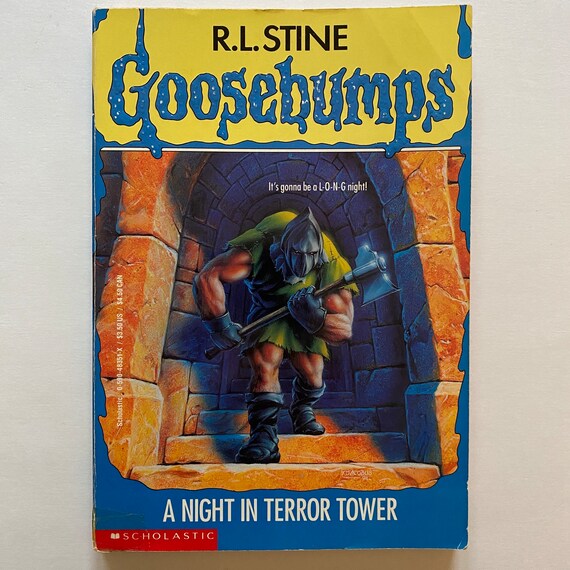 Goosebumps #27 A Night in Terror Tower Paperback Book by RL