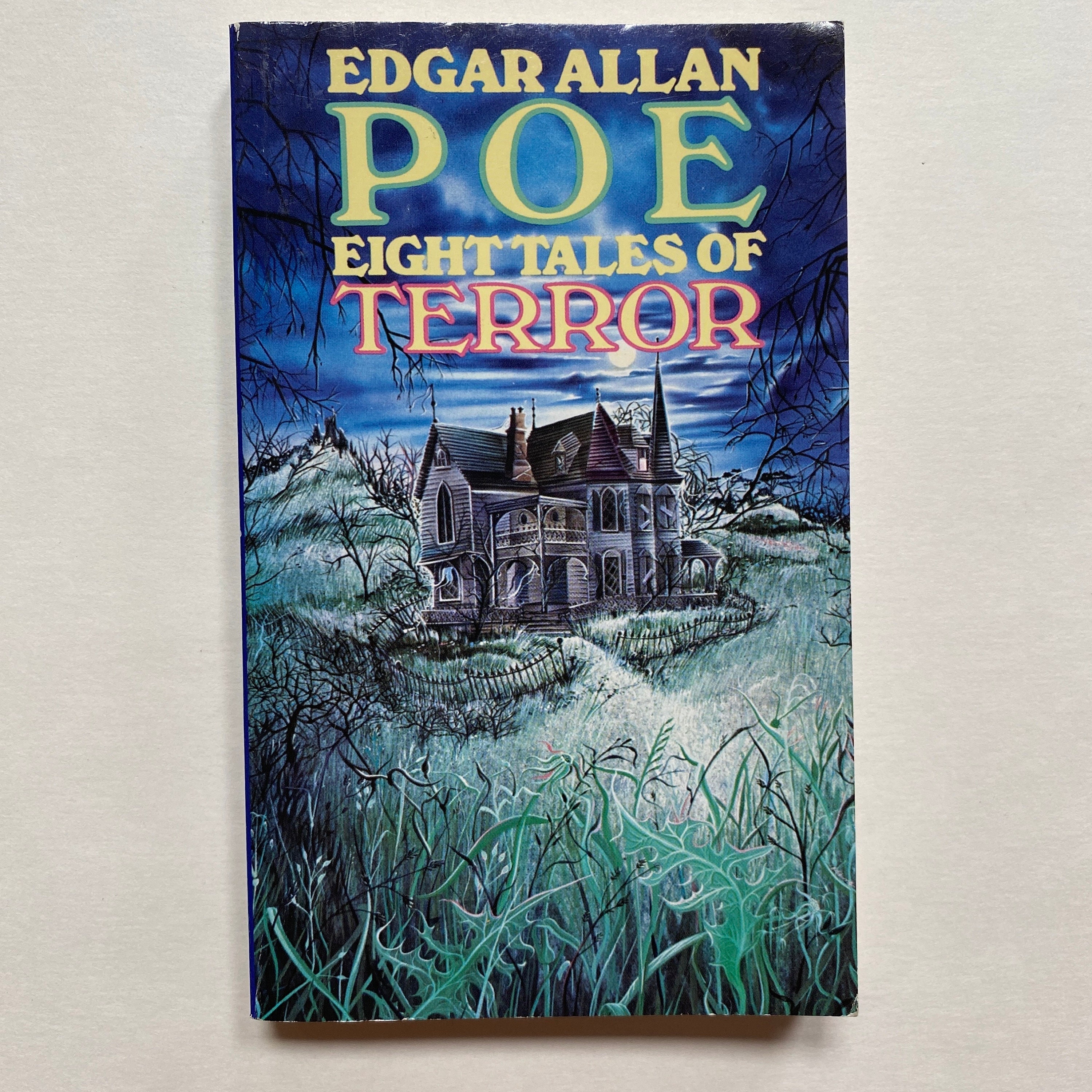 Eight Tales of Terror Paperback Book of Horror Short Stories by