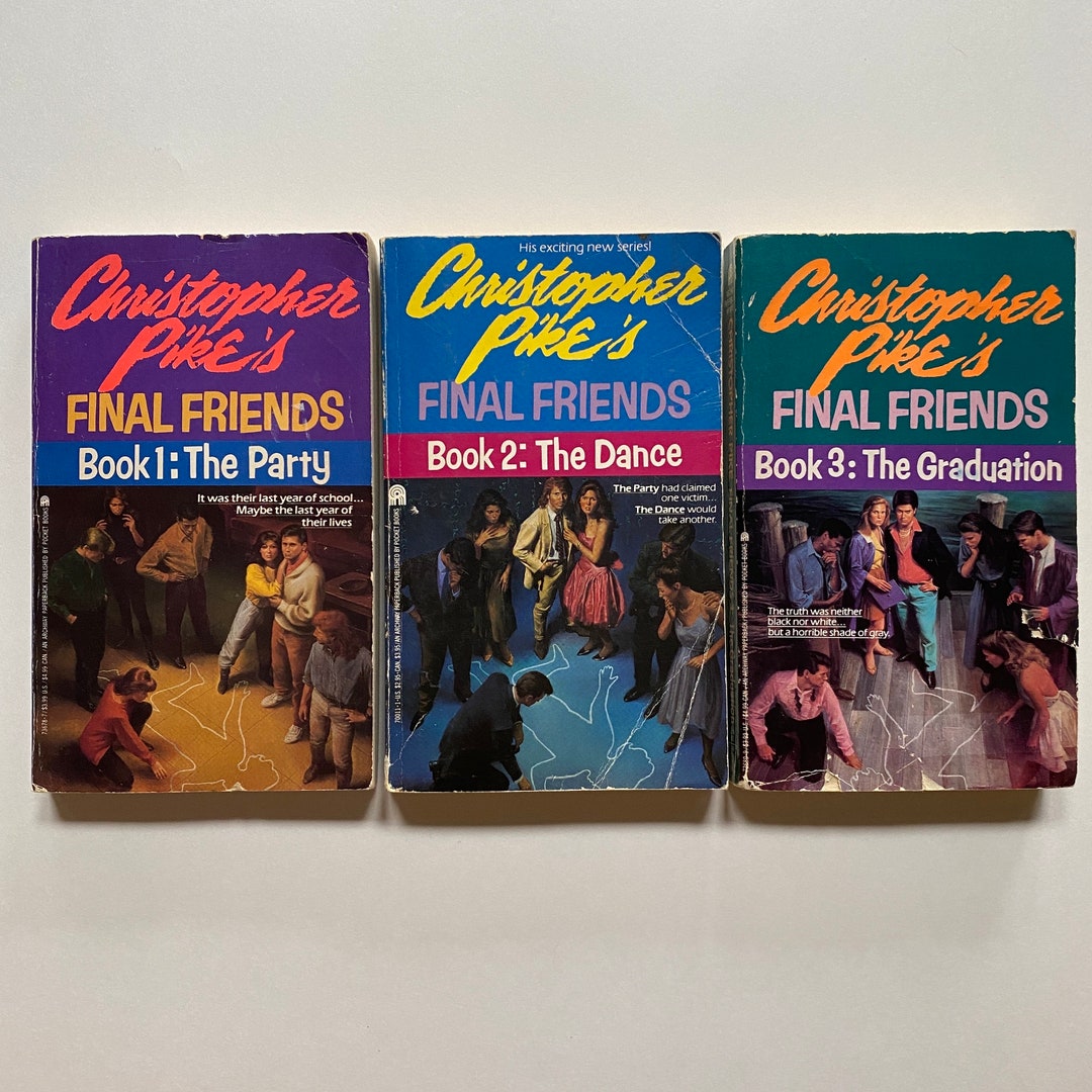 Final Friends LOT Books 1, 2 and 3 the Party the Dance the Graduation ...