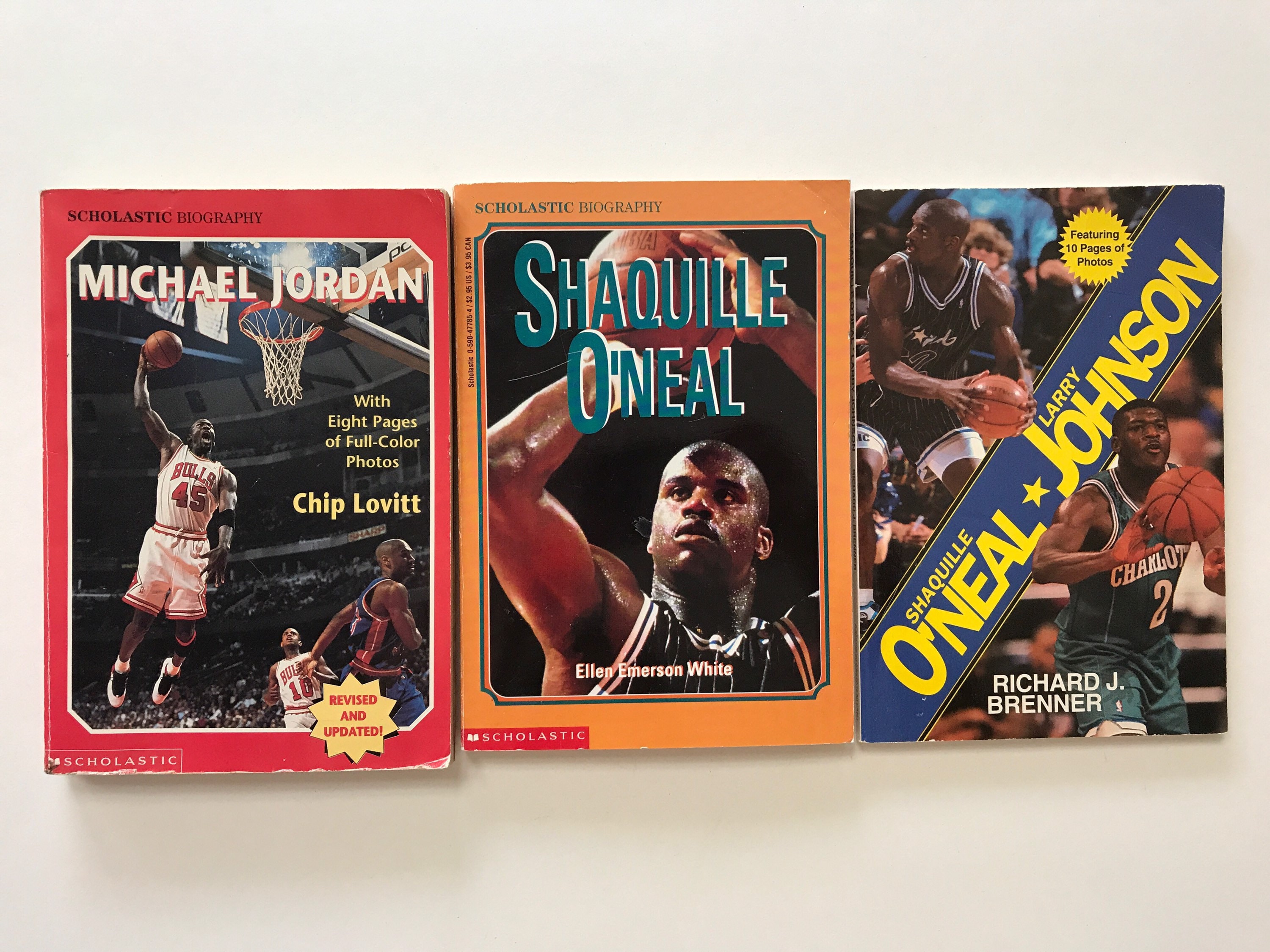 Three 1990s Basketball Sports Books Scholastic Michael Jordan | Etsy