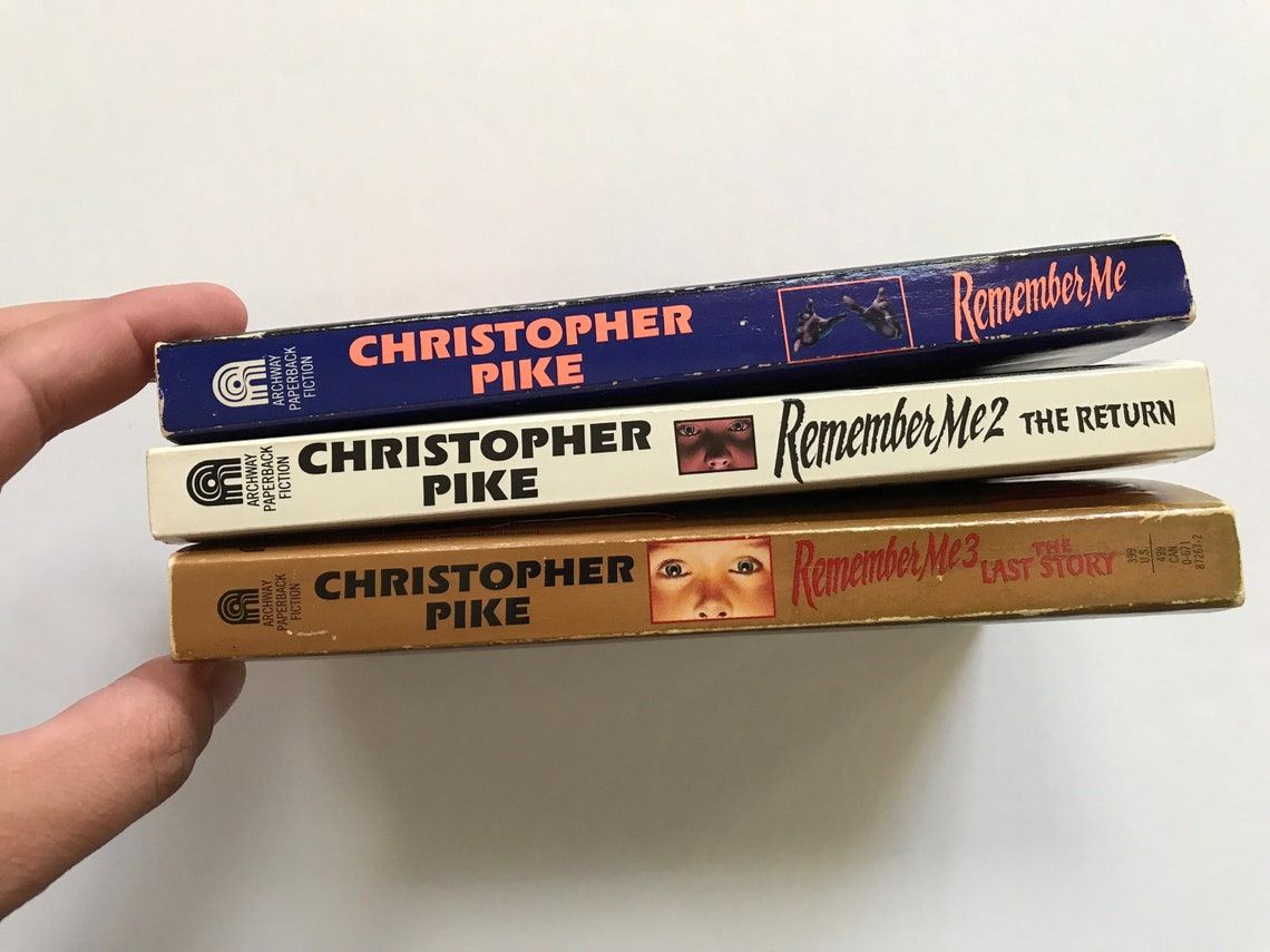 Christopher Pike Paperback Chapter Books Remember Me 1 2 and Etsy
