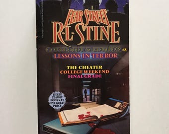 Fear Street Collector's Edition #8 Lessons in Terror RL Stine 1998